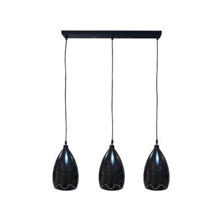 PENDANT LIGHT FITTING BLACK